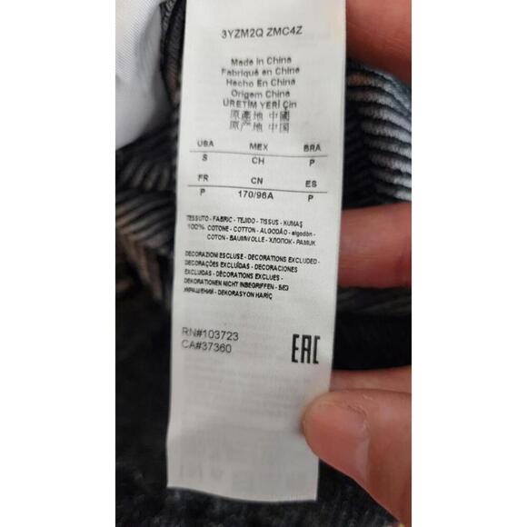 Armani Exchange Men Long Sleeve Sweatshirt Size S Academia color Block - Picture 7 of 7